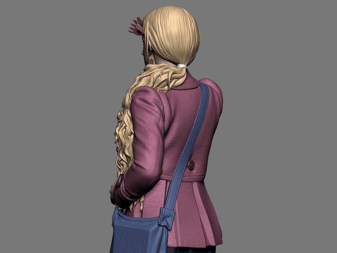 Luna Lovegood 3D print model_26