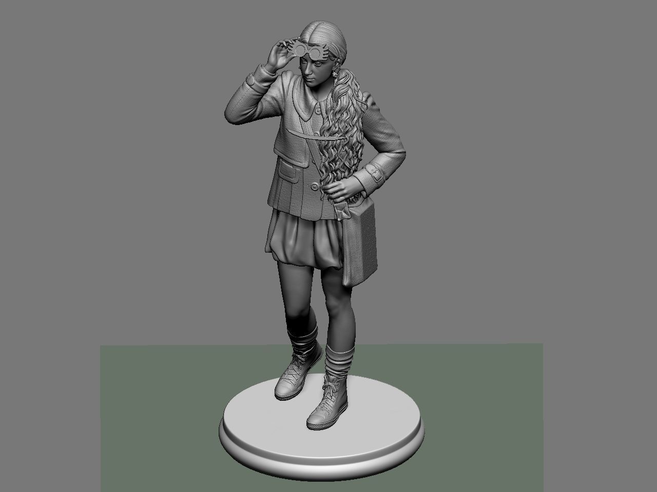 Luna Lovegood 3D print model_63