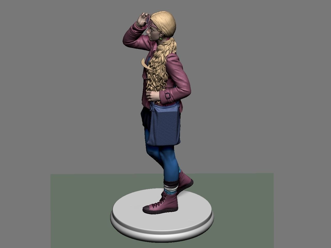 Luna Lovegood 3D print model_60