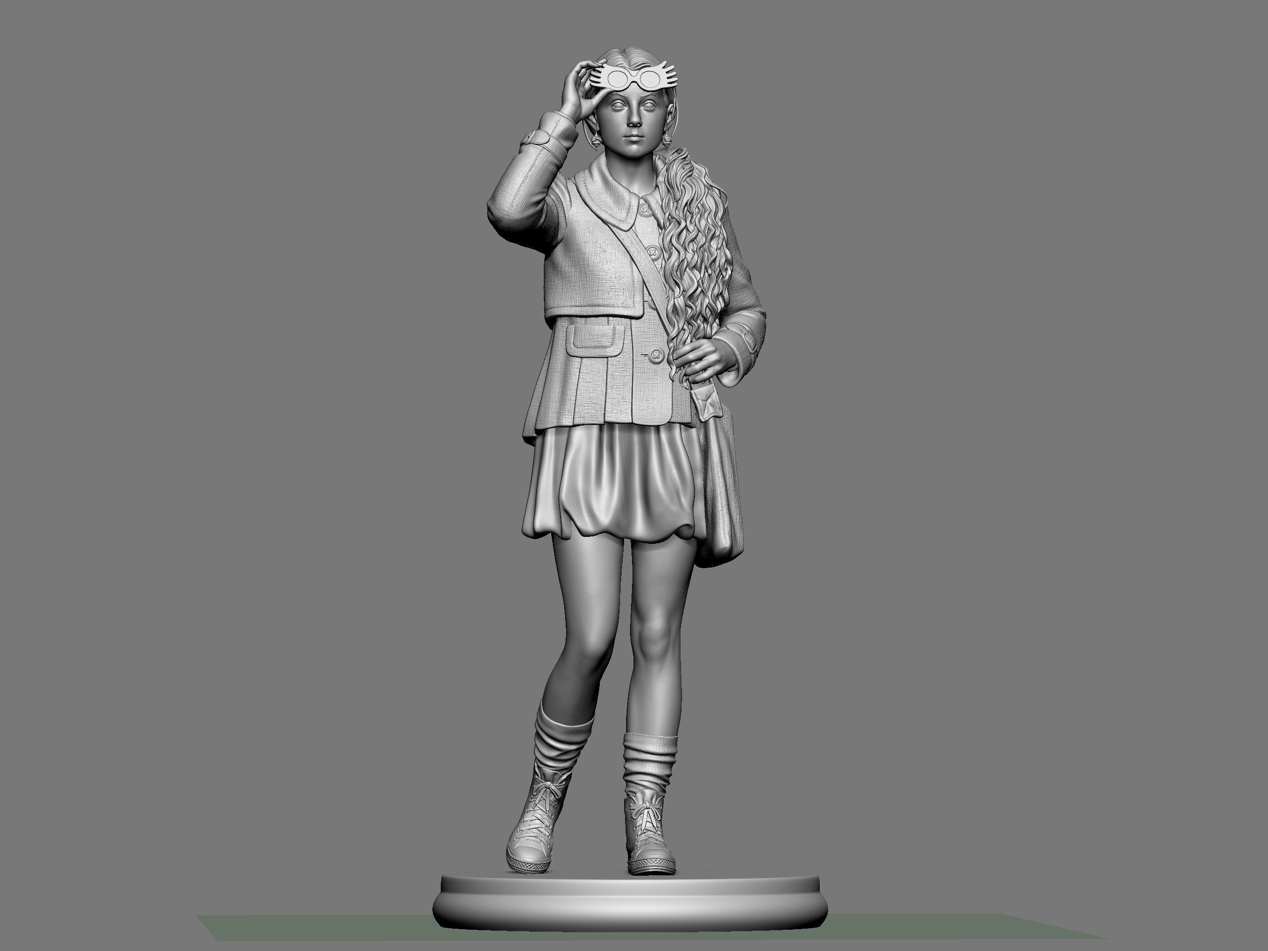 Luna Lovegood 3D print model_1