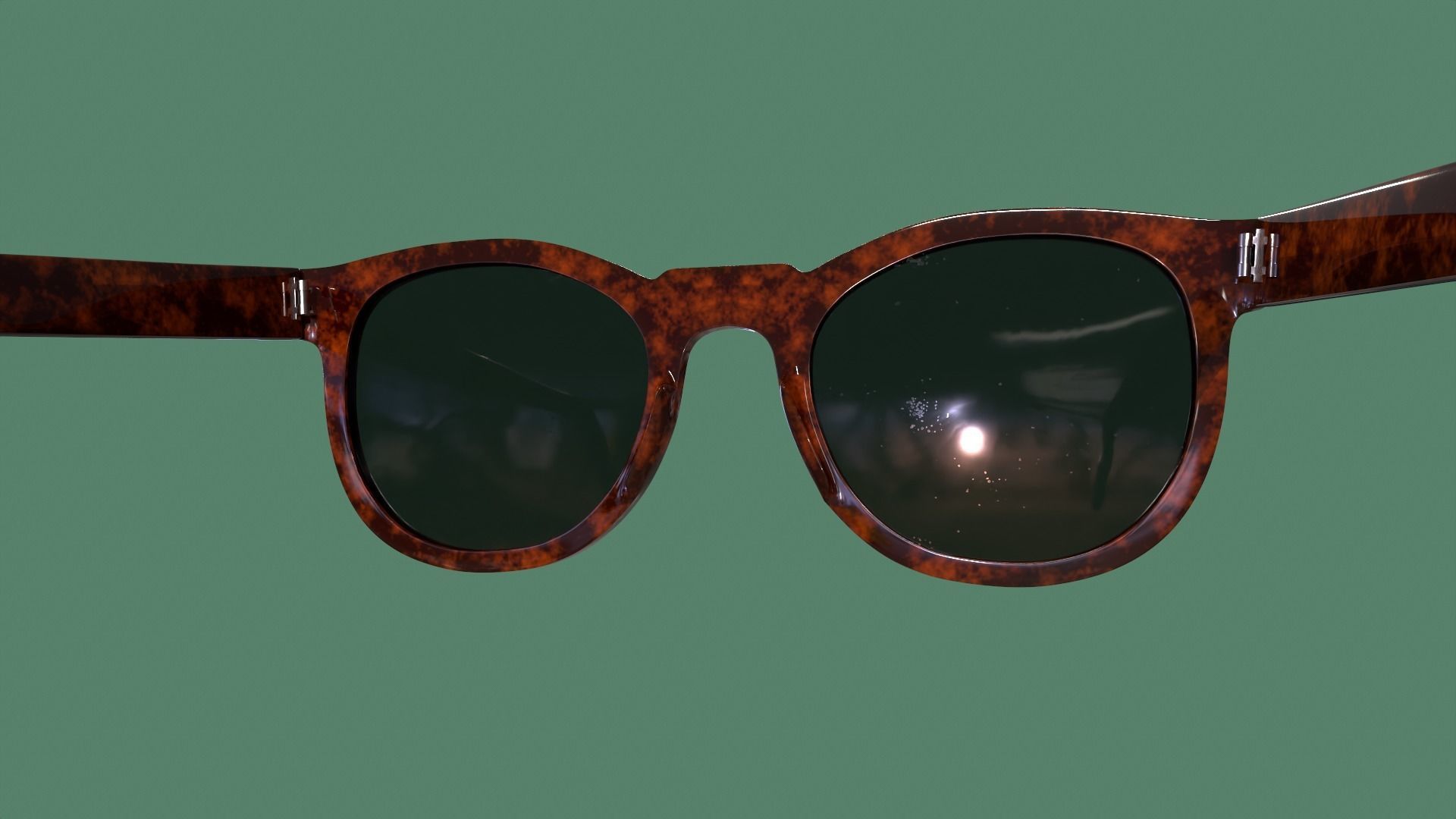 Sunglasses pair of 3D model_4