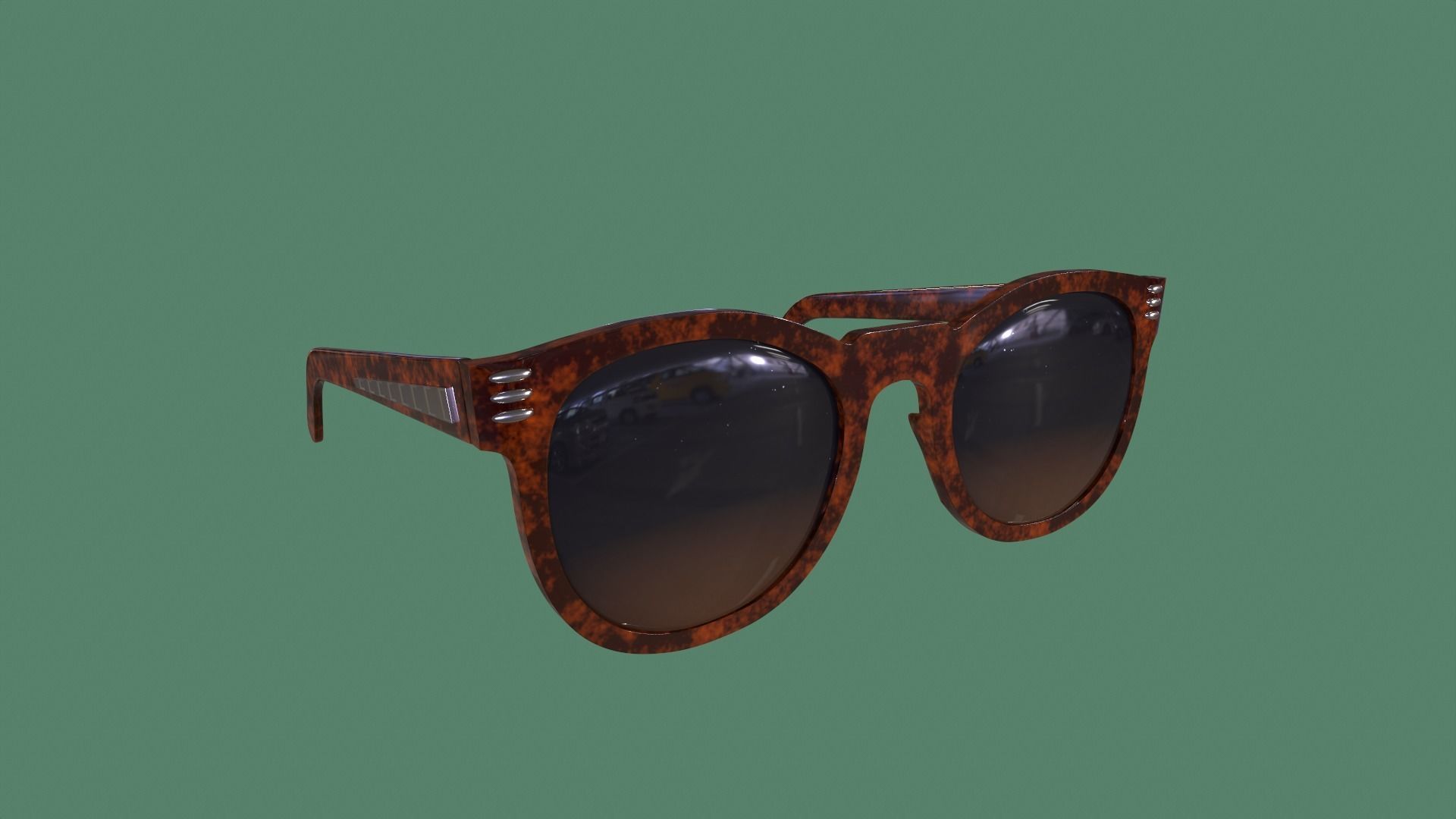 Sunglasses pair of 3D model_1