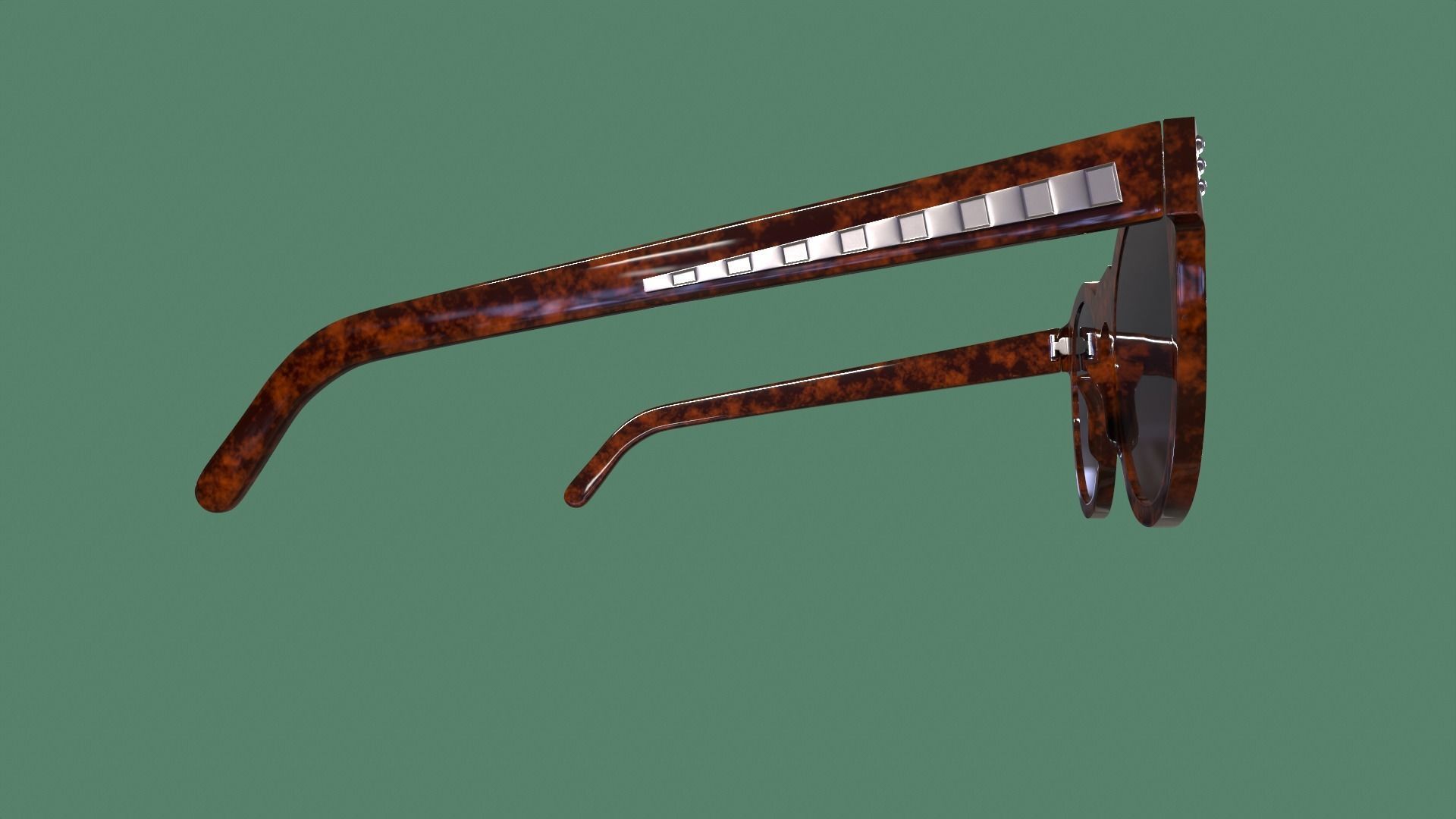 Sunglasses pair of 3D model_2