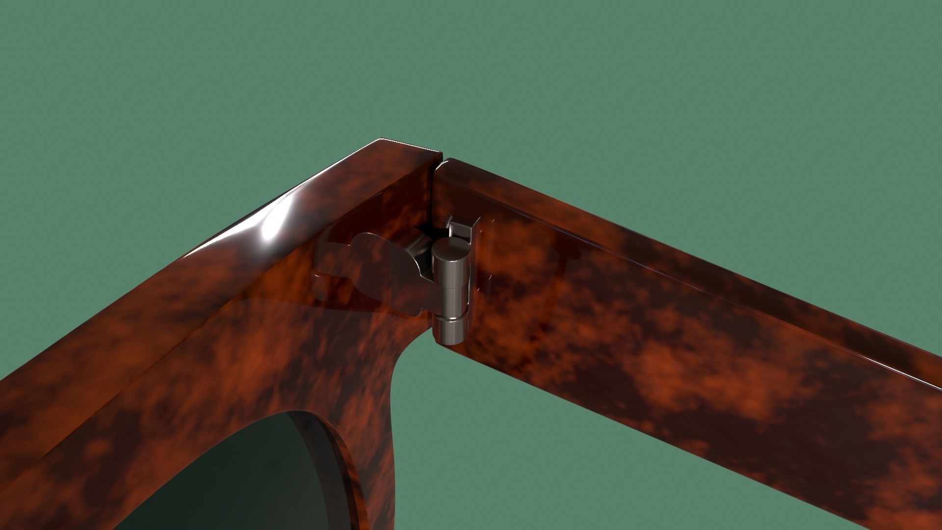 Sunglasses pair of 3D model_5