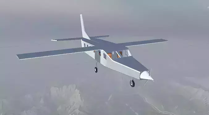 Plane for parachute jumps     Model-Cessna 208 Caravan
