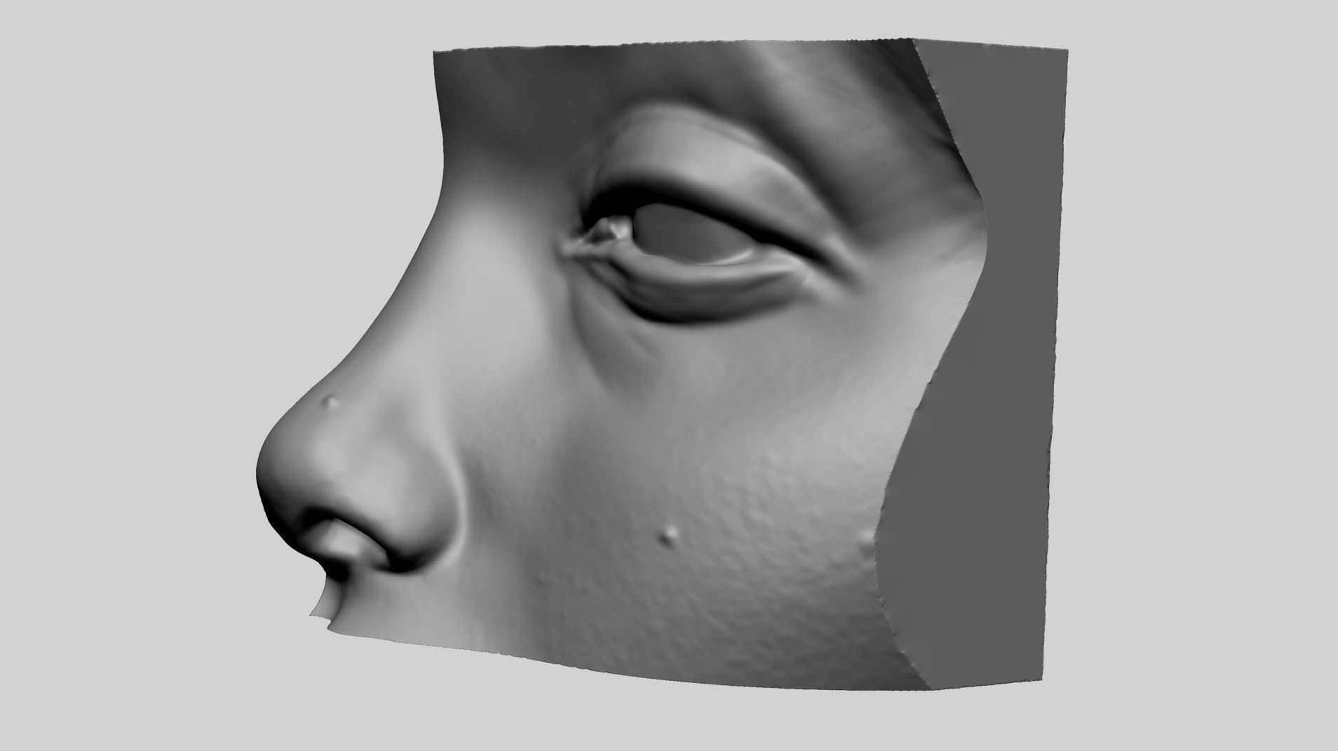 Lip Ear Eye Nose 3D print model_10