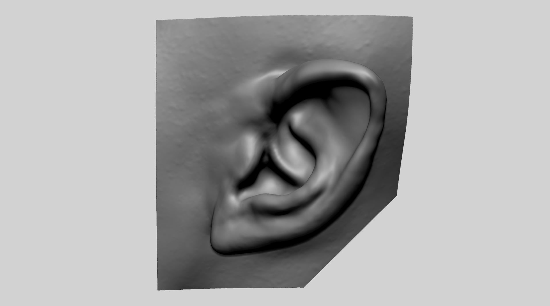 Lip Ear Eye Nose 3D print model_14