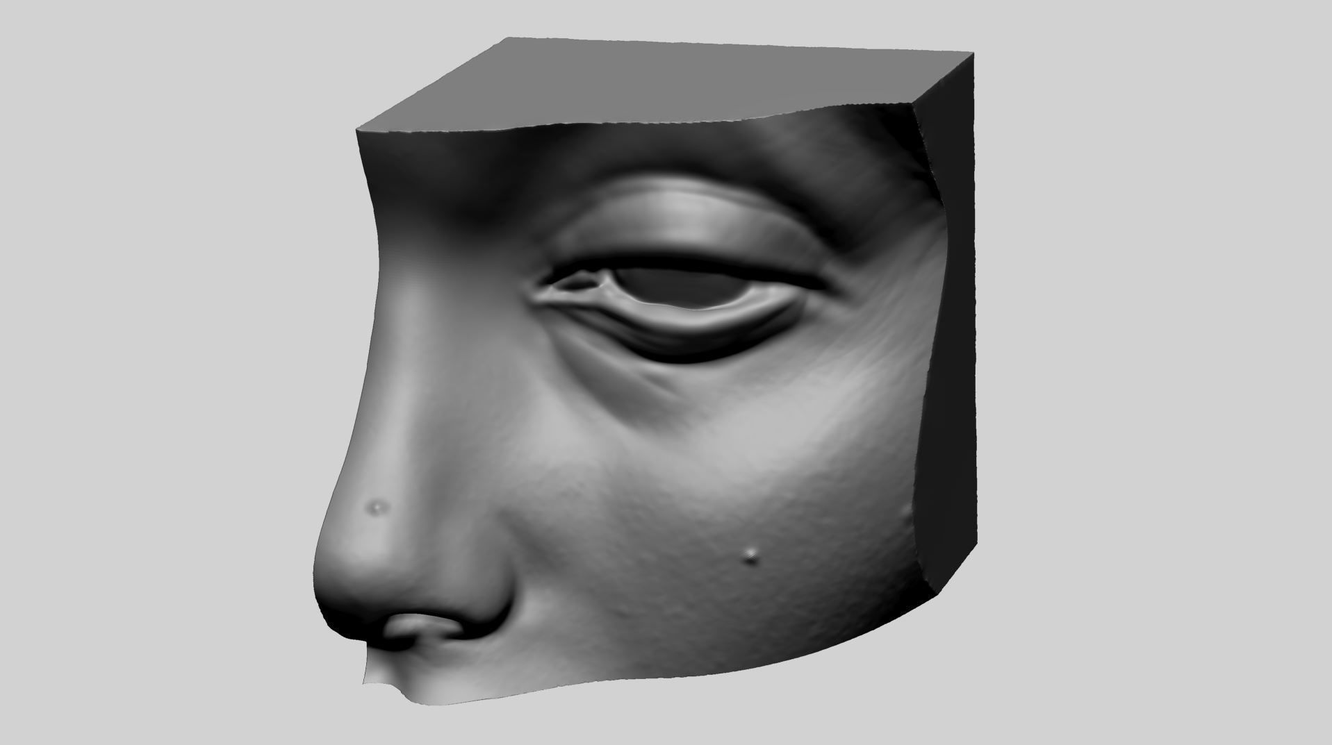 Lip Ear Eye Nose 3D print model_9