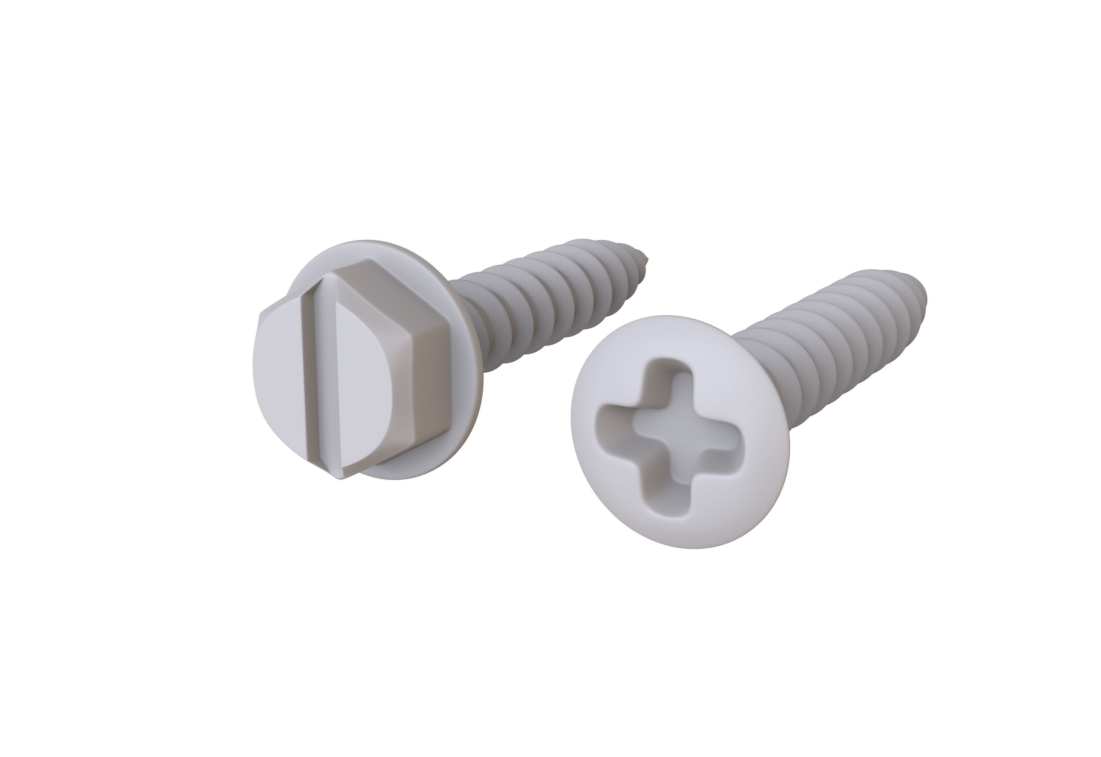 Sheet Metal Screws 3D Model 3D model_12