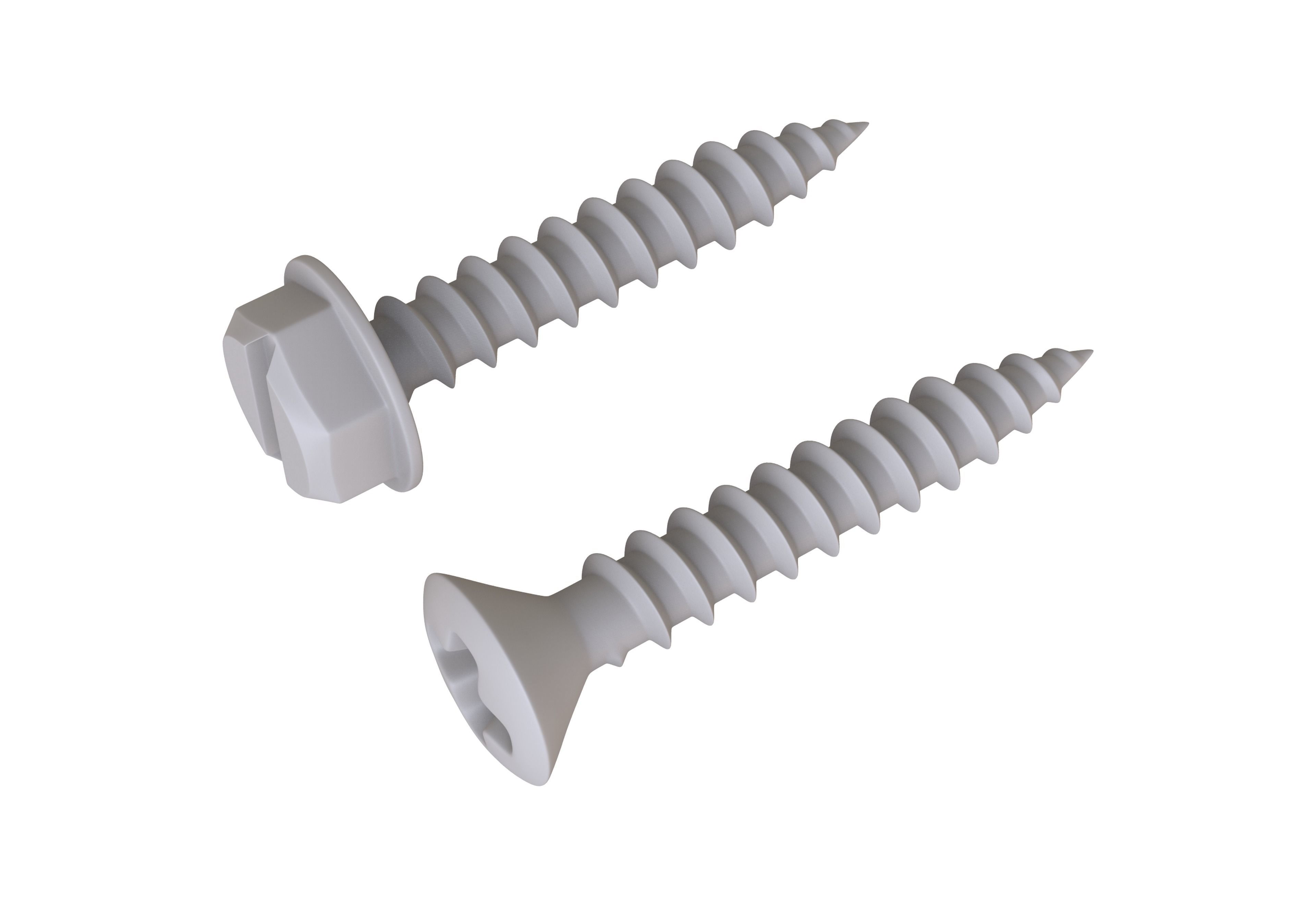 Sheet Metal Screws 3D Model 3D model_9