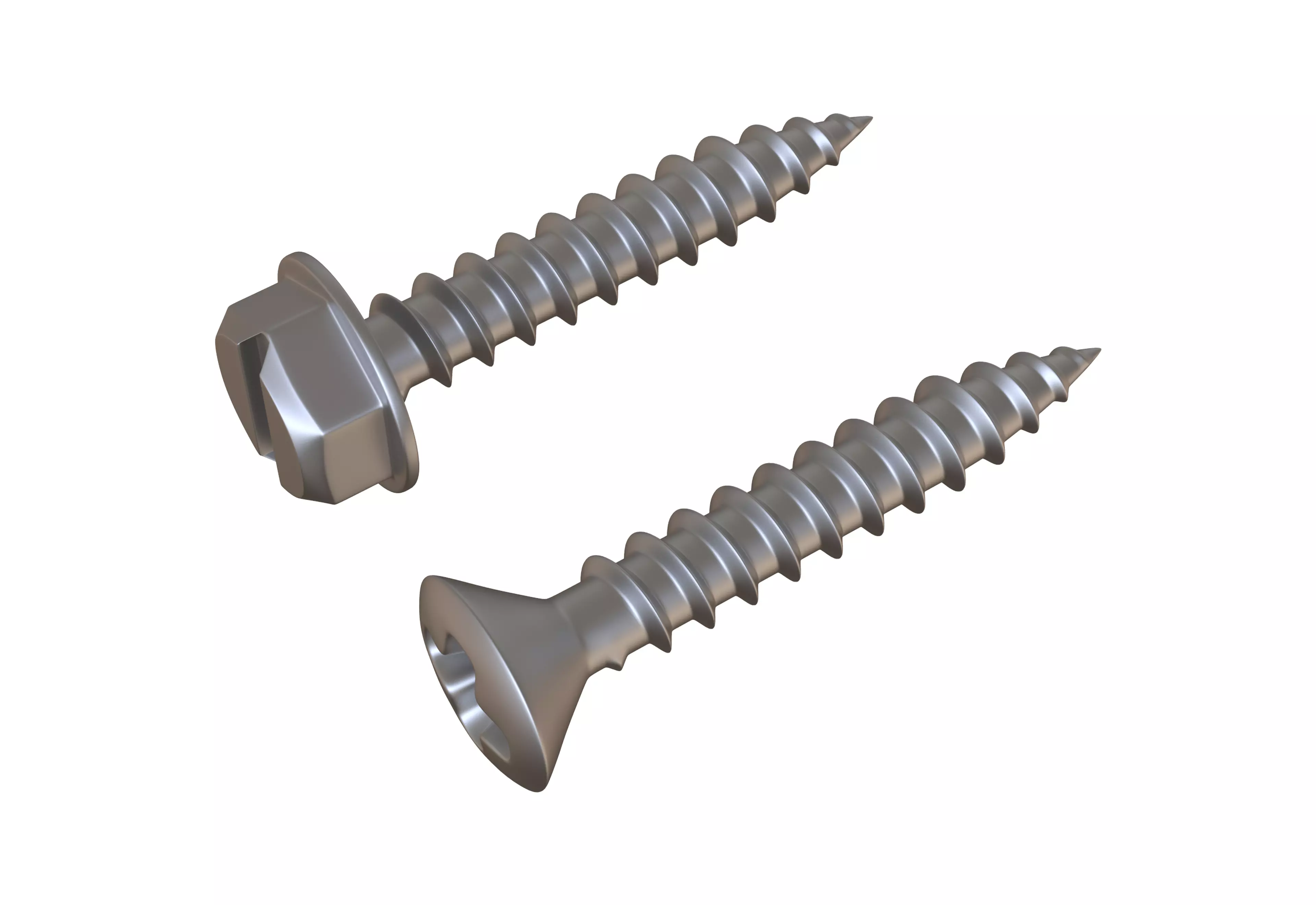 Sheet Metal Screws 3D Model 3D model_0