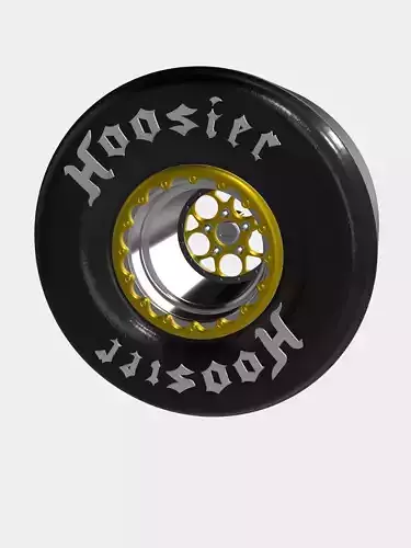 Drag Wheel COMBO Rear Weld Magnum 2 15inch Big Tire 3D print model