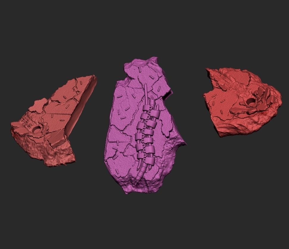 Raiden from Metal Gear Rising 3D Printable Statue 3D print model_10