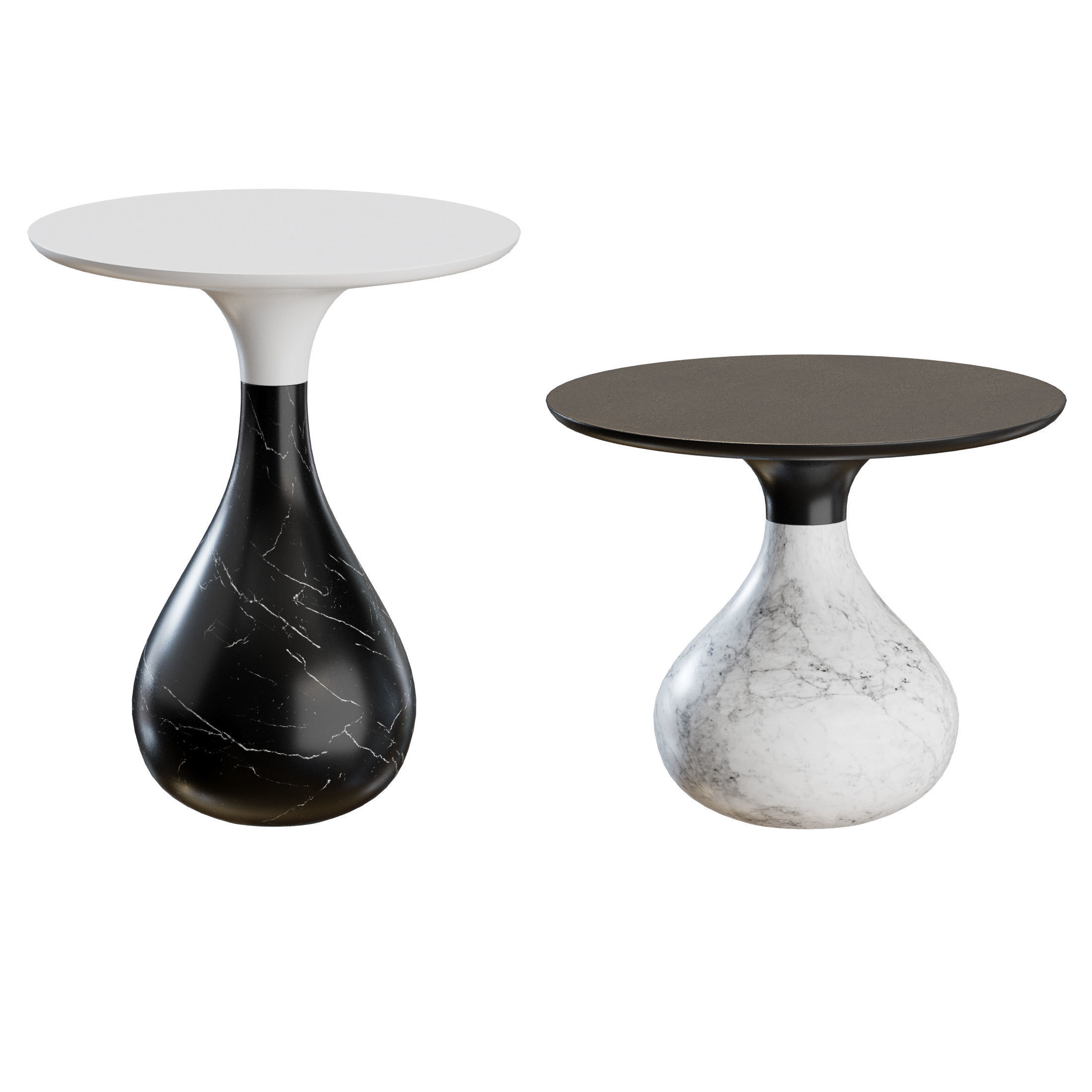 Aqua Side Table by Roche Bobois 3D model_6