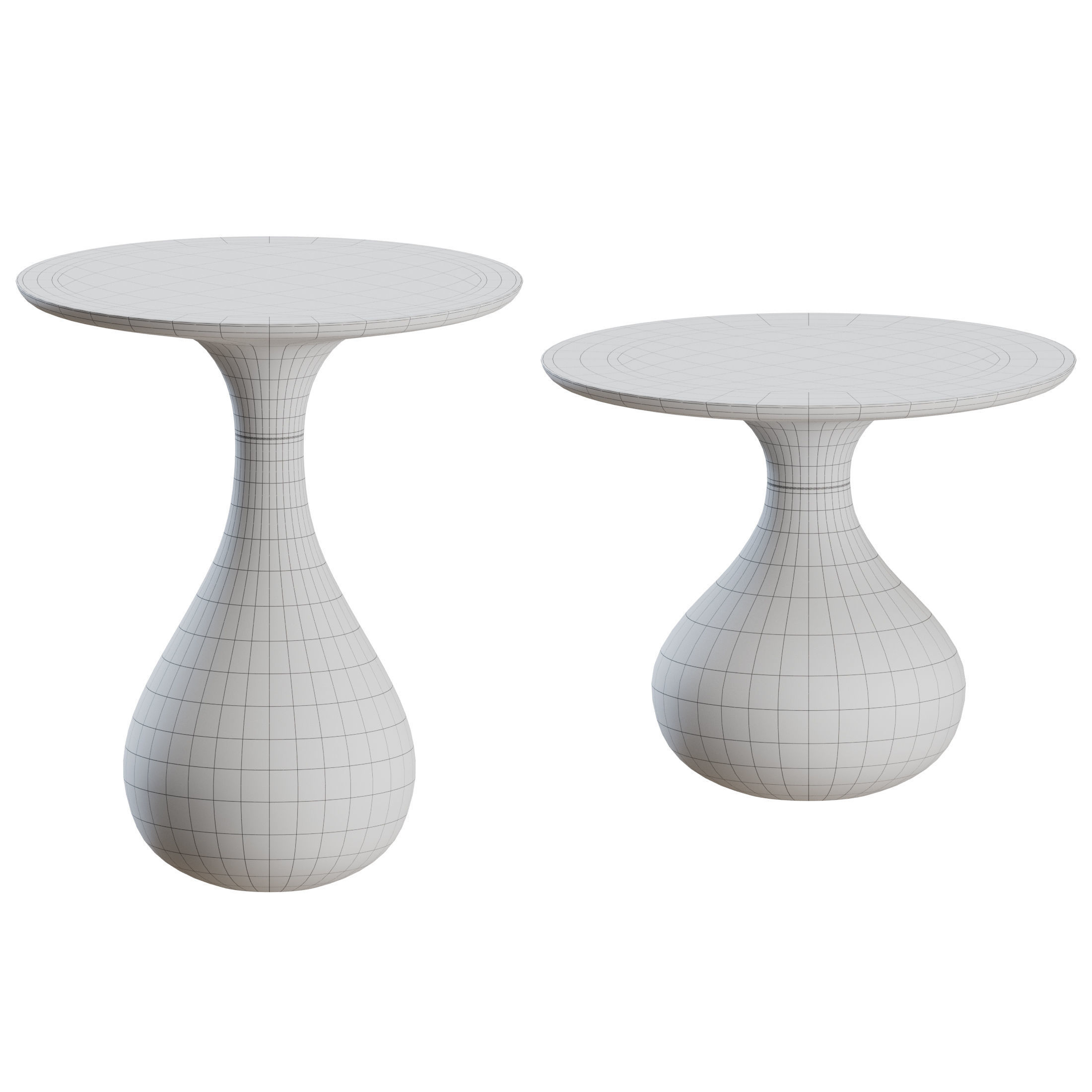 Aqua Side Table by Roche Bobois 3D model_2