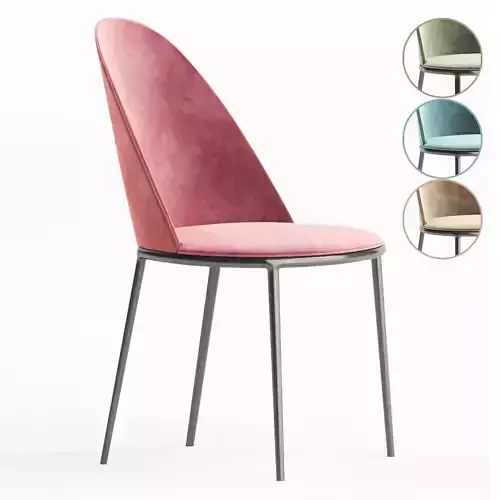 LEA S Chair By Midj 3D model