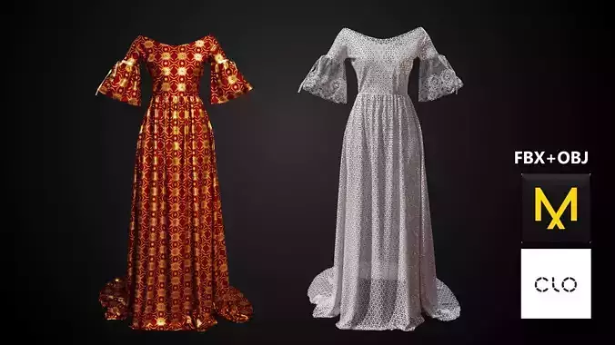 Dress Marvelous Designer