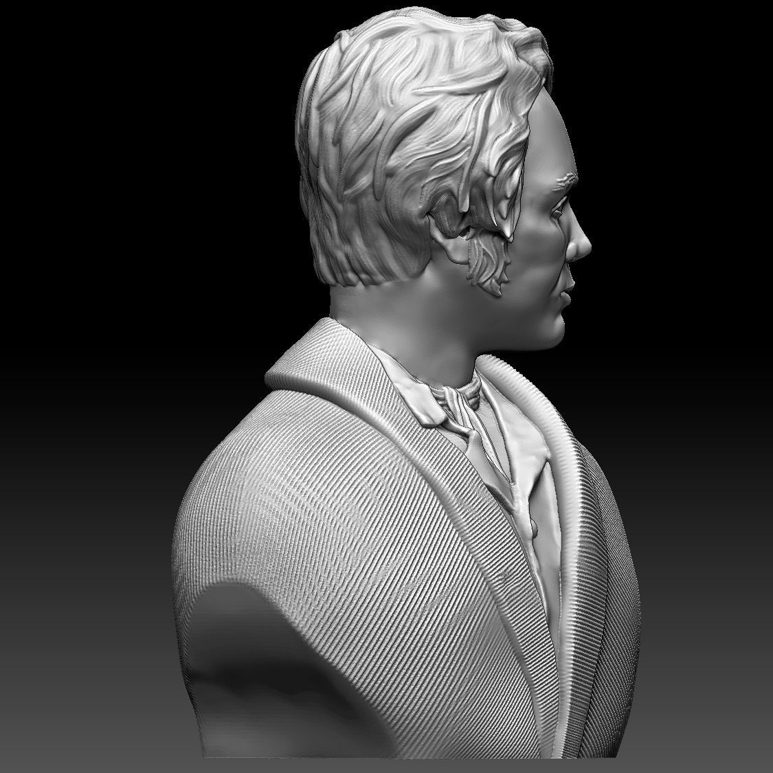 Taras Shevchenko bust 3D print model_1