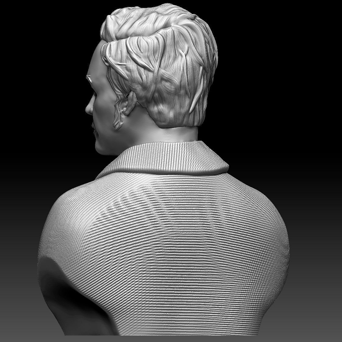 Taras Shevchenko bust 3D print model_2