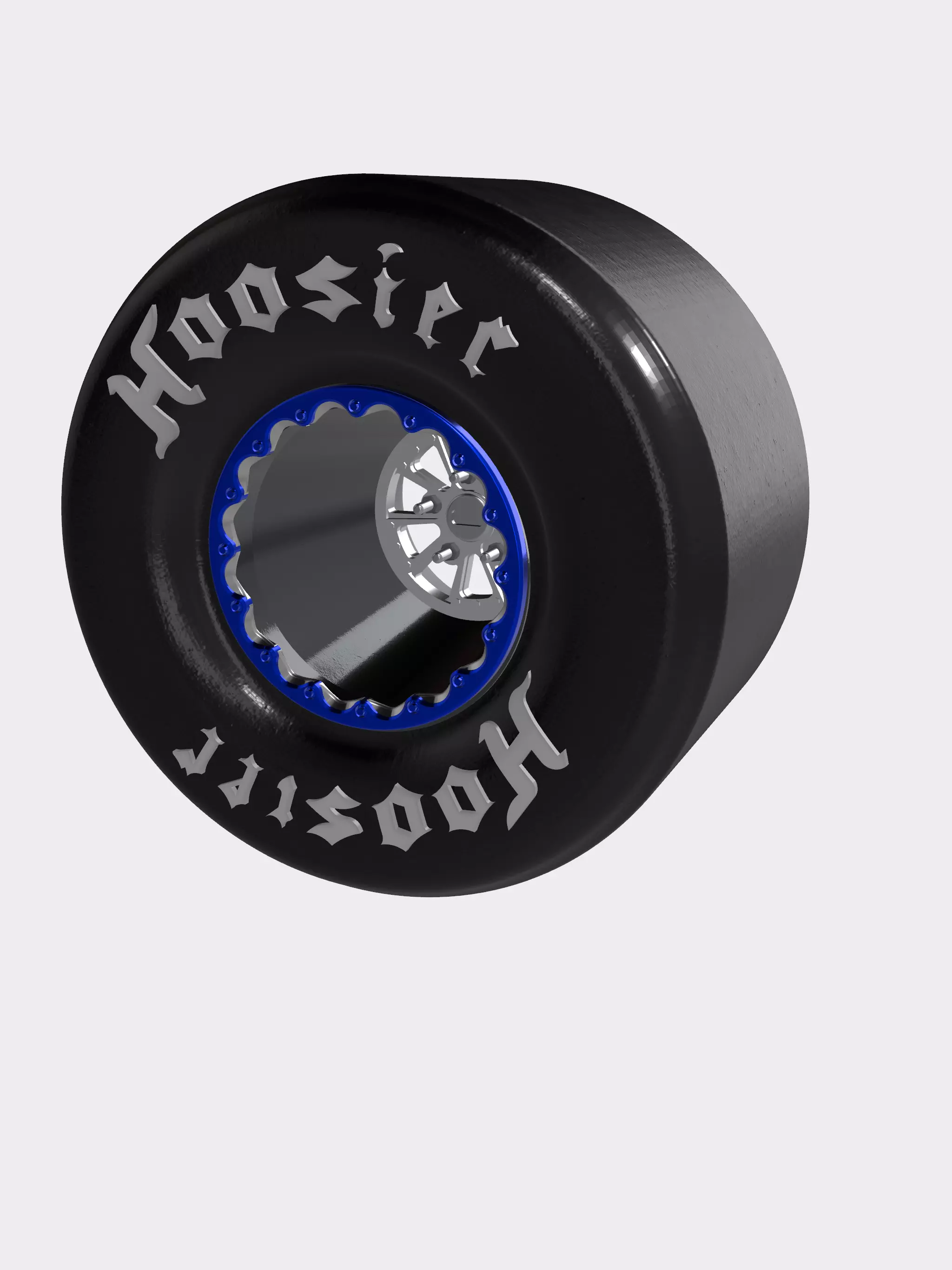 Drag Wheel COMBO Rear RC Components Torx 15inch Big Tire 3D print model