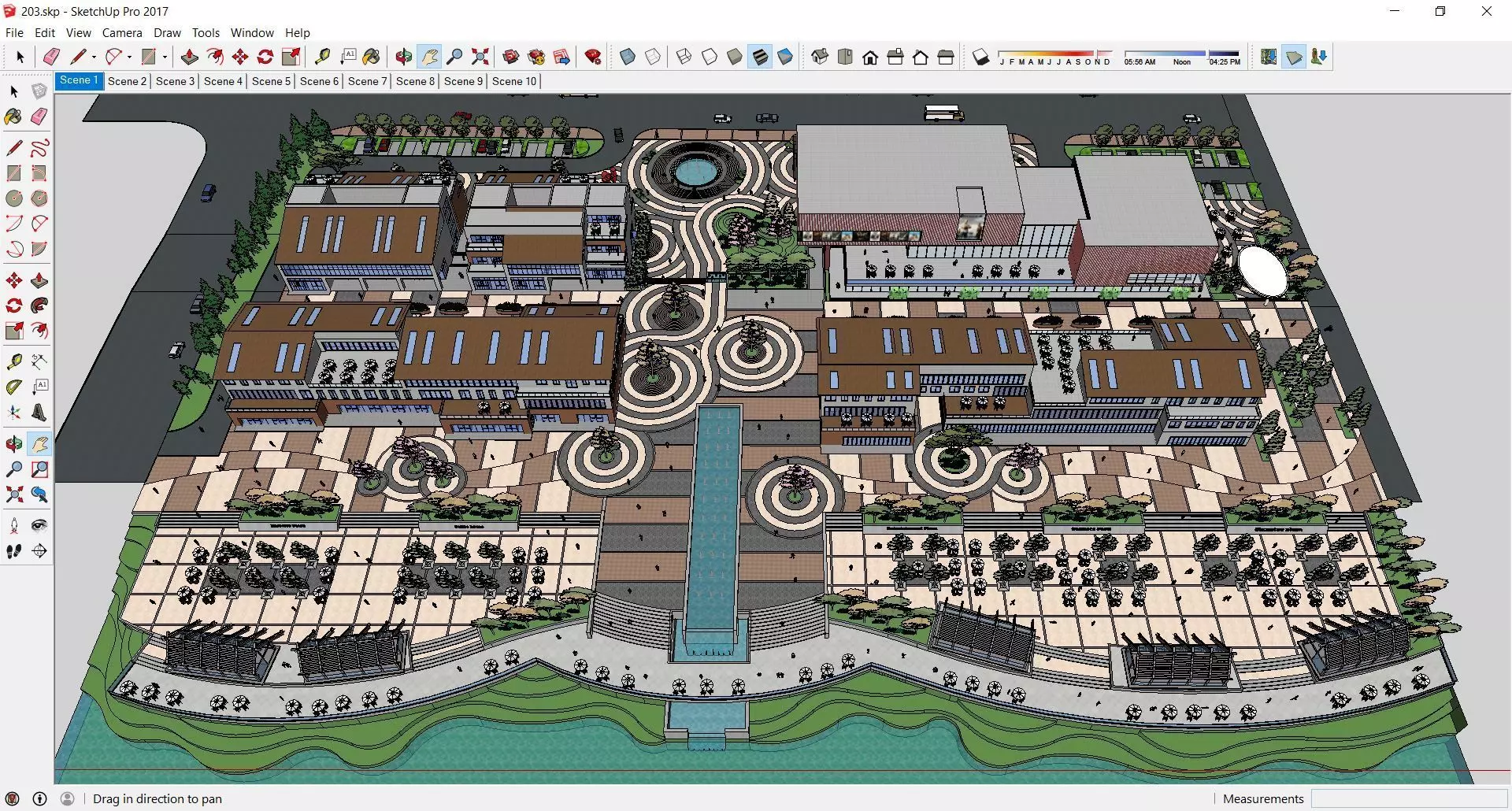 Sketchup Recreational and tourist complex 203 3D model_0