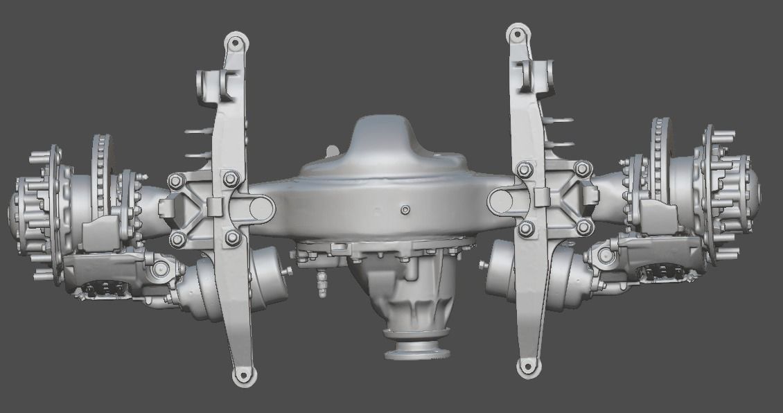 Truck Axle Iveco 3D print model_26