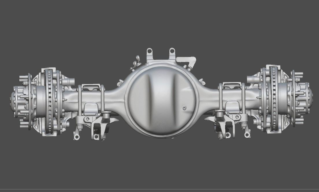 Truck Axle Iveco 3D print model_12