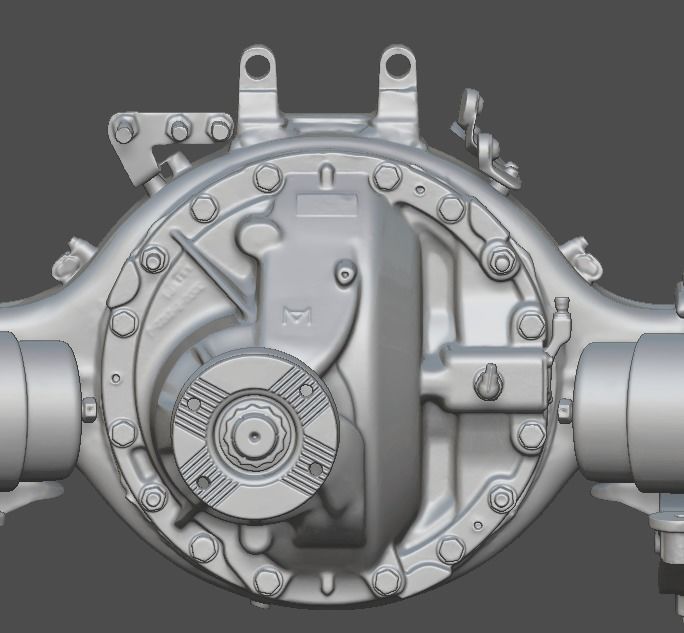 Truck Axle Iveco 3D print model_29