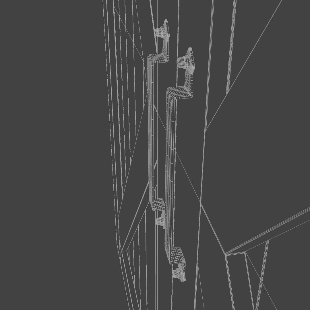 Slide doors 3D model_6