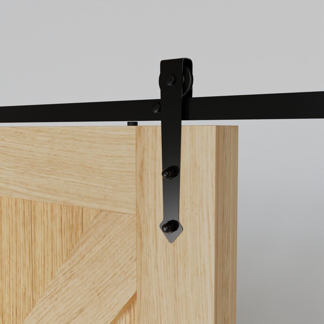 Slide doors 3D model_3