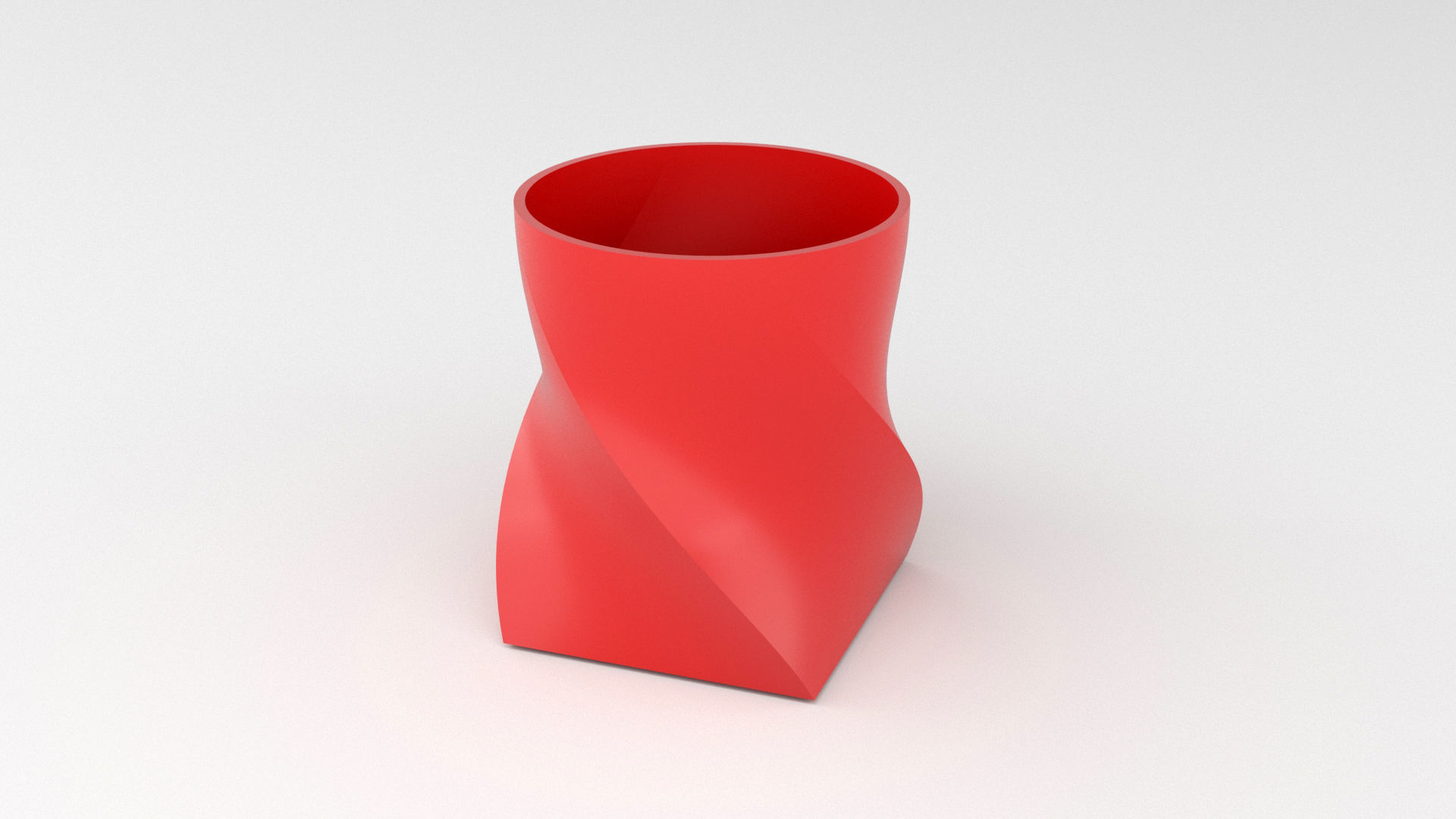 Plant Pot 3D Print Model 5 Flower pots 3D print model_3