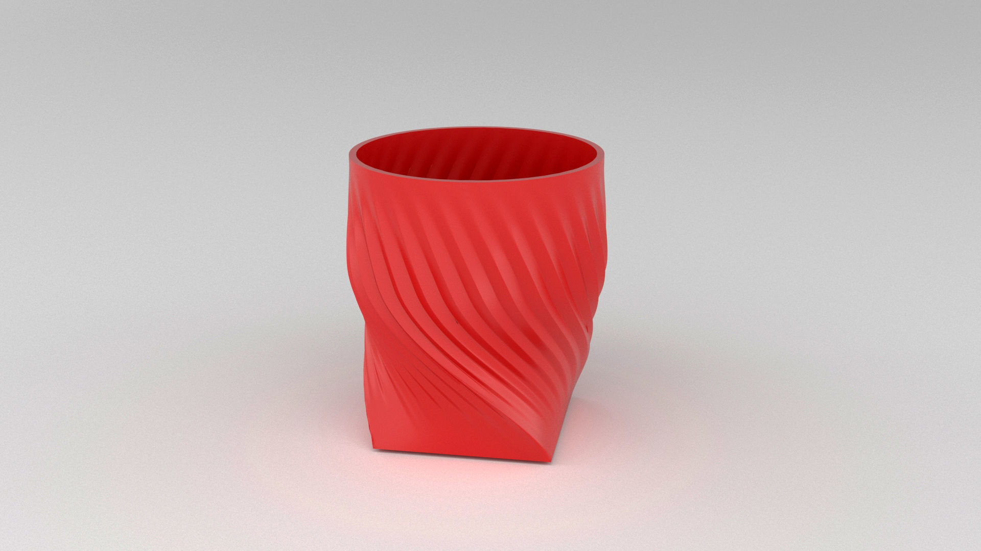 Plant Pot 3D Print Model 5 Flower pots 3D print model_4