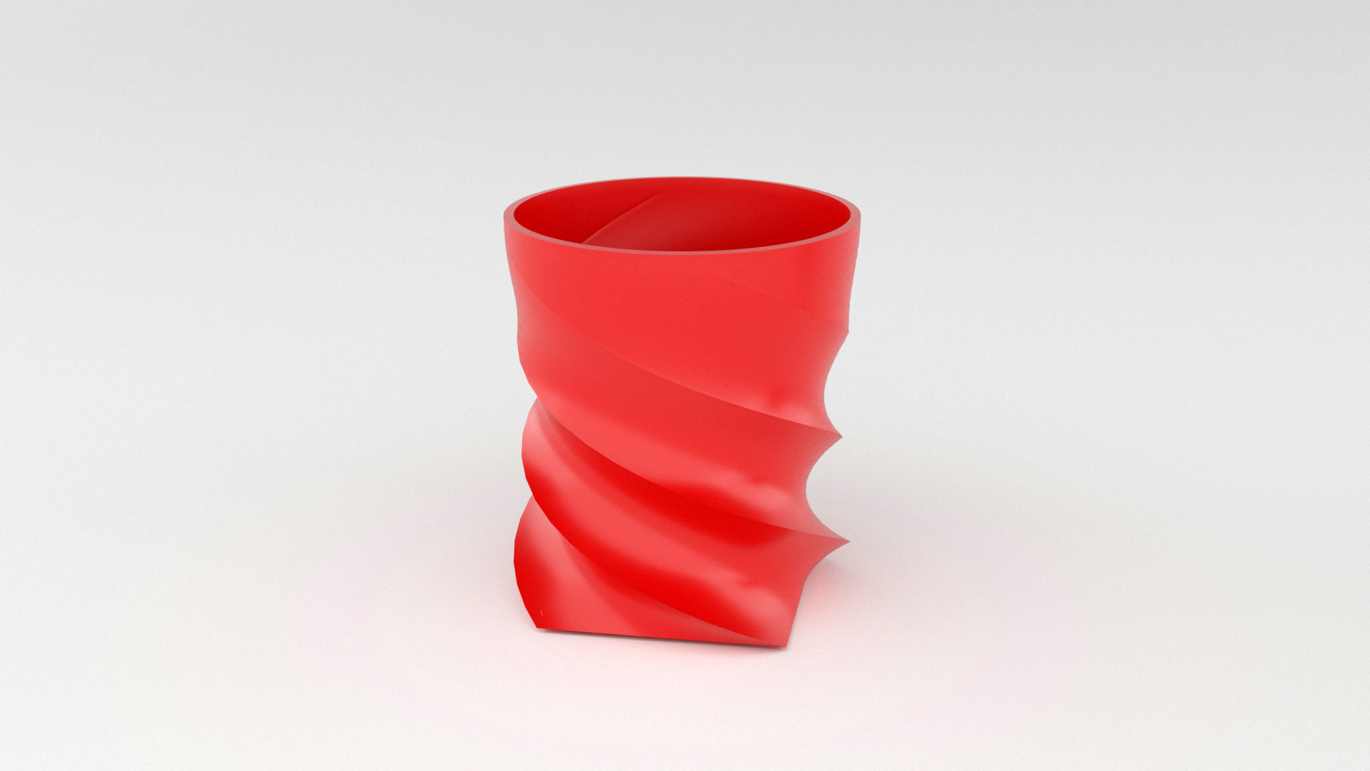 Plant Pot 3D Print Model 5 Flower pots 3D print model_7