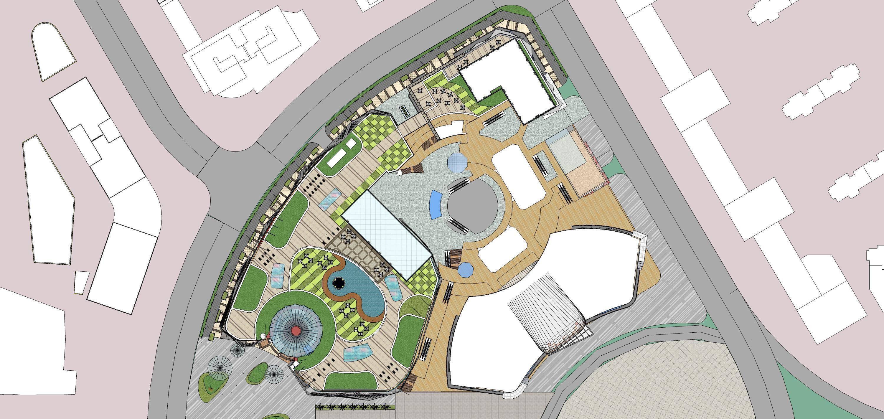 Sketchup Commercial Office Complex 207 3D model_27