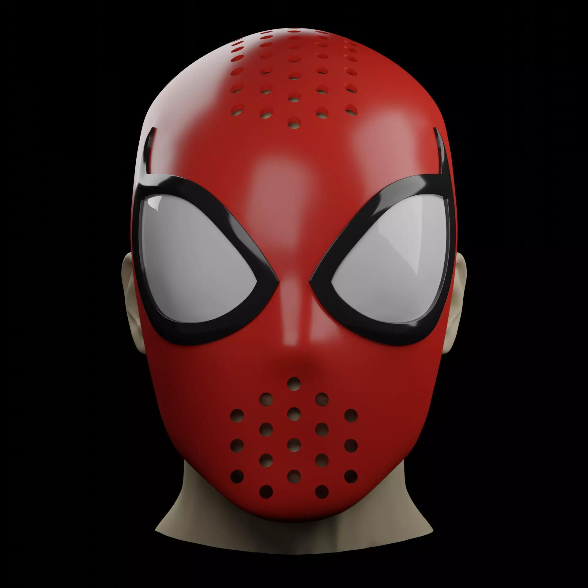 Spider-Man Edge of Time Faceshell 3D print model_0
