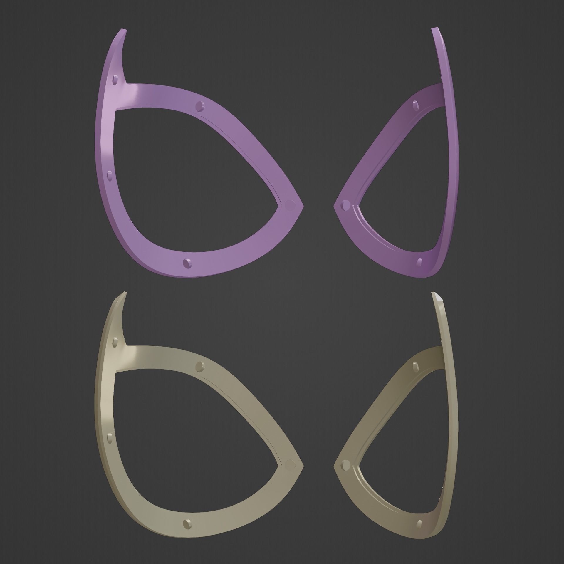 Spider-Man Edge of Time Faceshell 3D print model_5