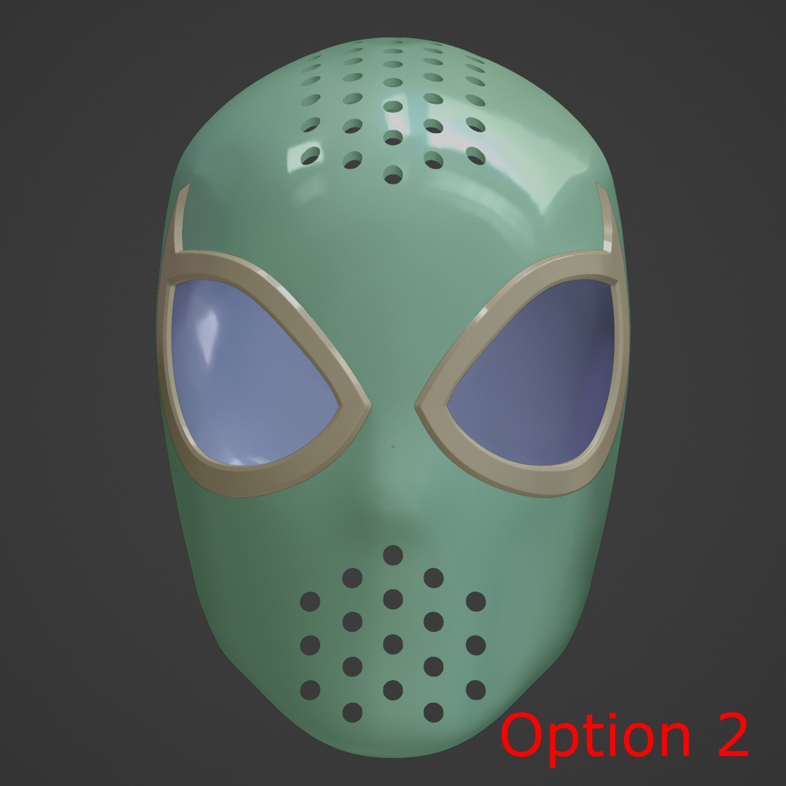 Spider-Man Edge of Time Faceshell 3D print model_6