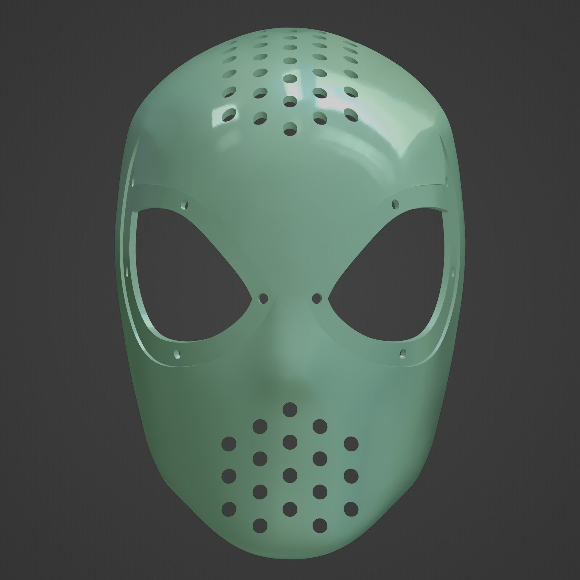 Spider-Man Edge of Time Faceshell 3D print model_9