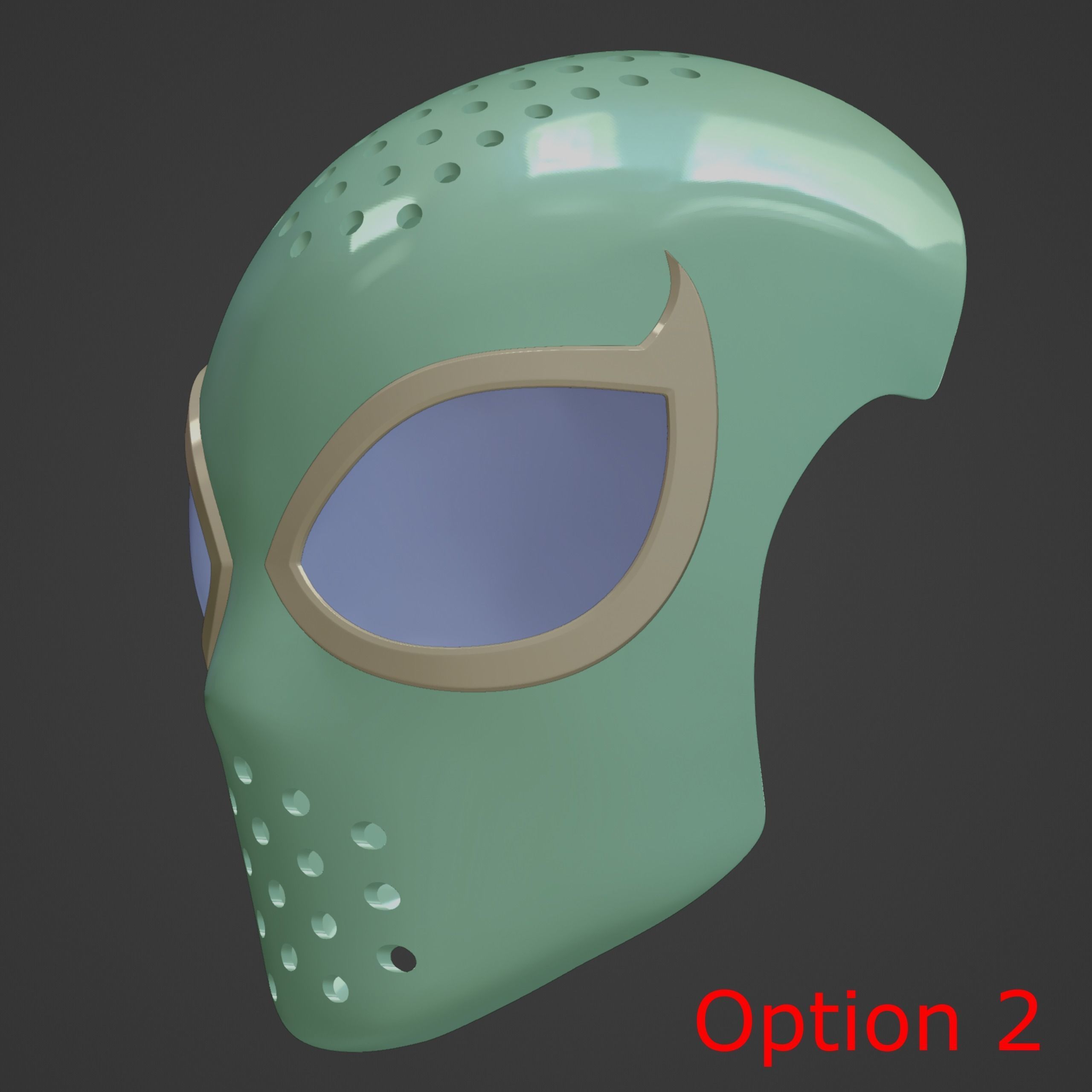 Spider-Man Edge of Time Faceshell 3D print model_7