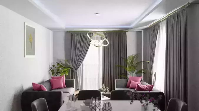 Blender Living Room