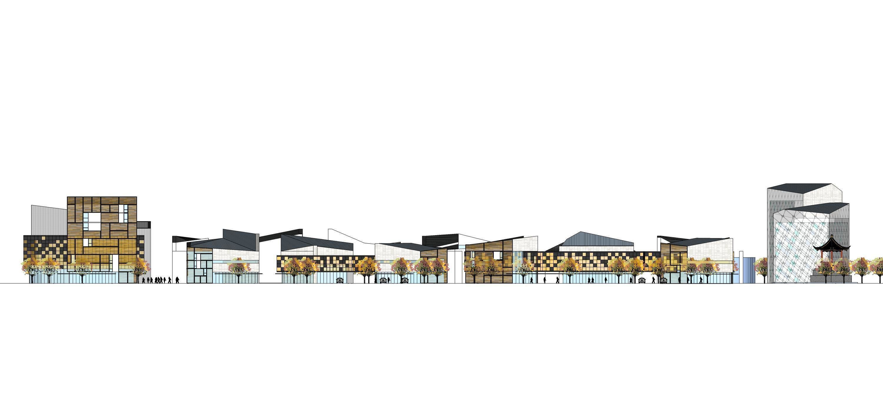 Sketchup Commercial Office Complex 214 3D model | CGTrader