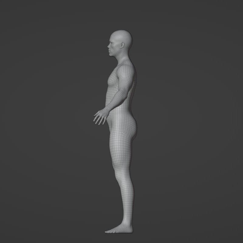 Character Male 3D model_3