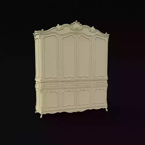 closet ornate wardrobe