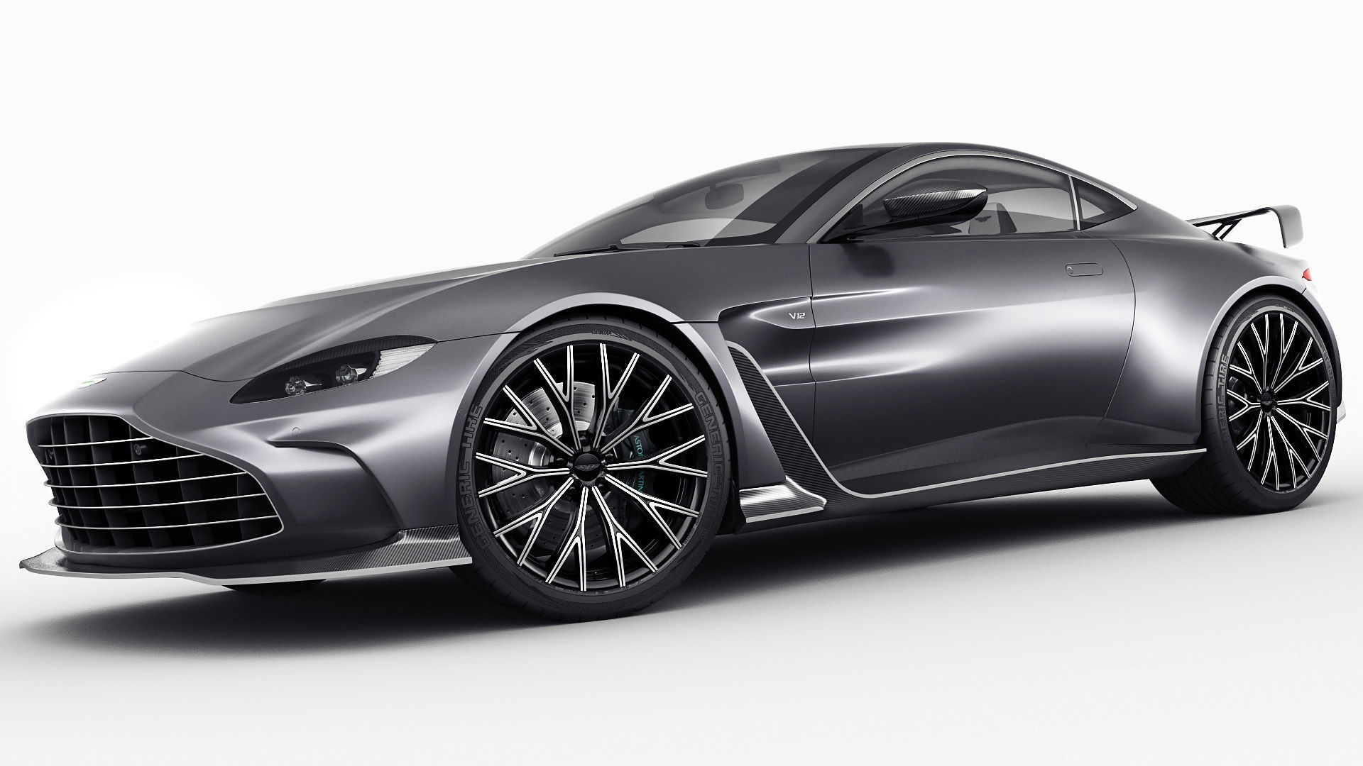 Aston Martin V12 Vantage 2023 3D model_10