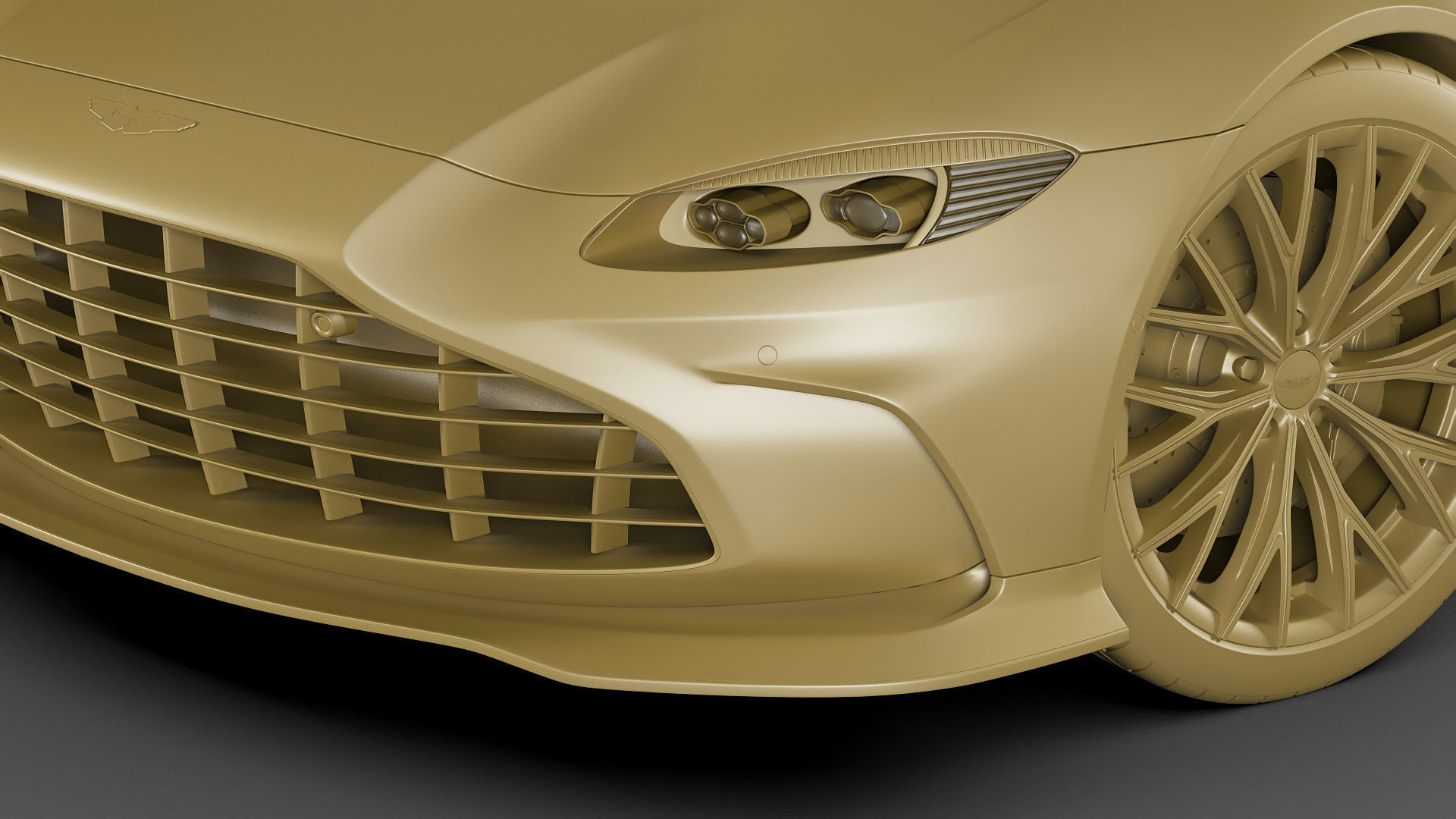Aston Martin V12 Vantage 2023 3D model_23
