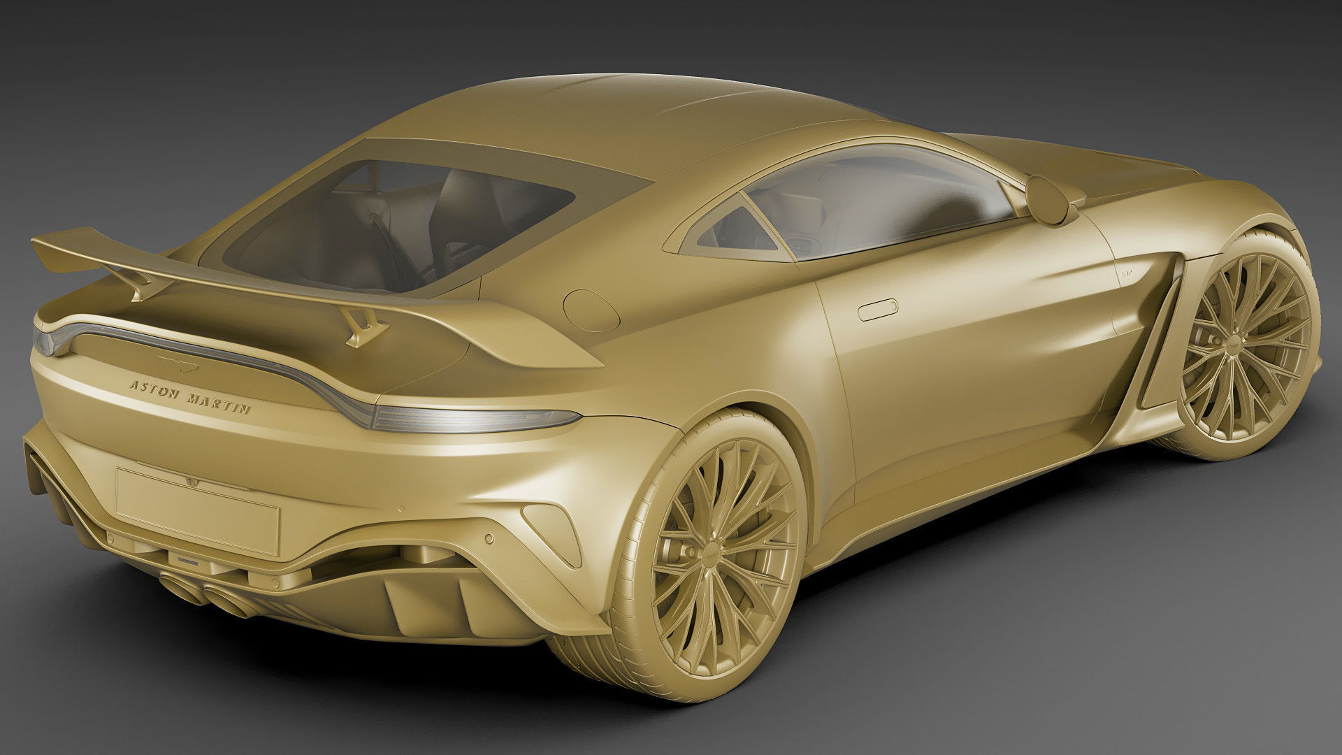 Aston Martin V12 Vantage 2023 3D model_22