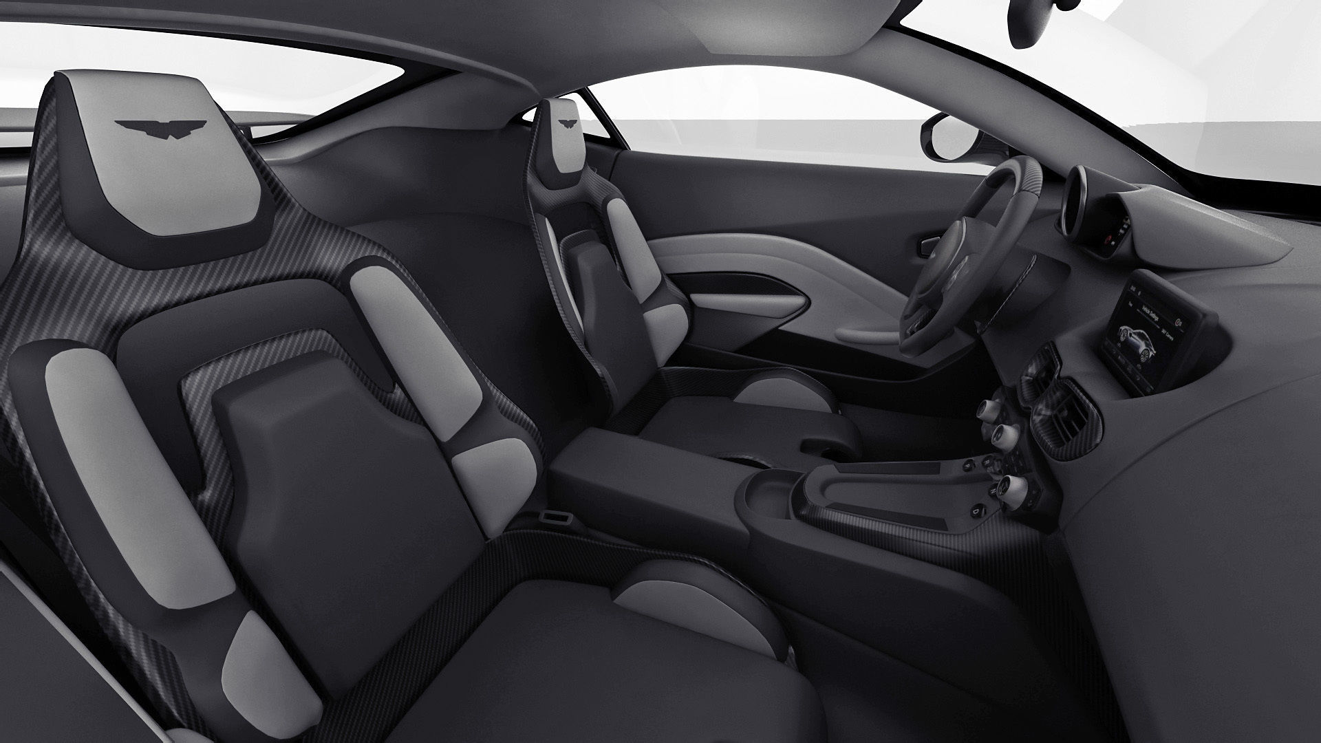 Aston Martin V12 Vantage 2023 3D model_17