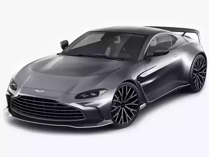 Aston Martin V12 Vantage 2023 3D model  Aston Martin V12 Vantage 2023 3D model