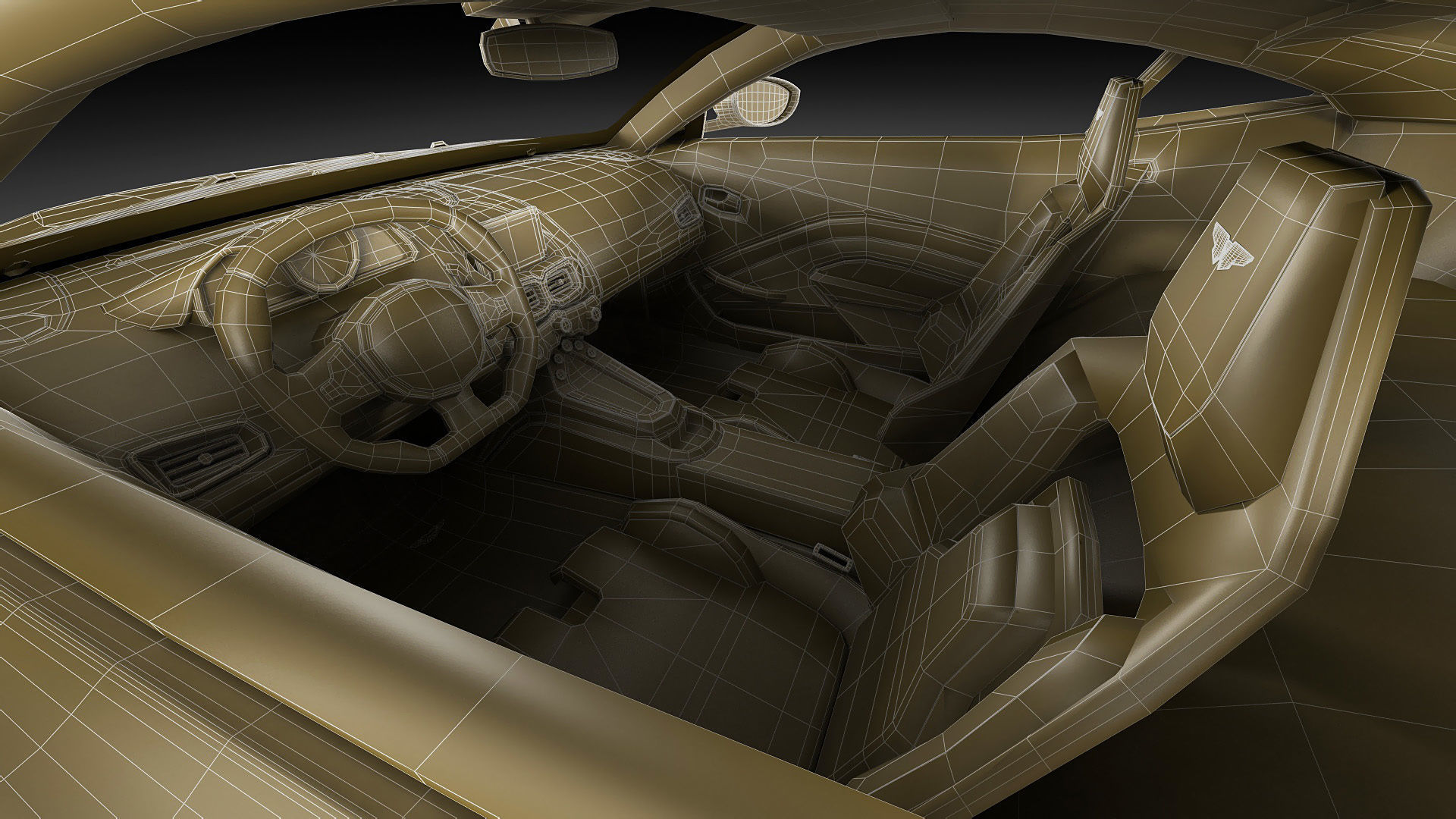 Aston Martin V12 Vantage 2023 3D model_28