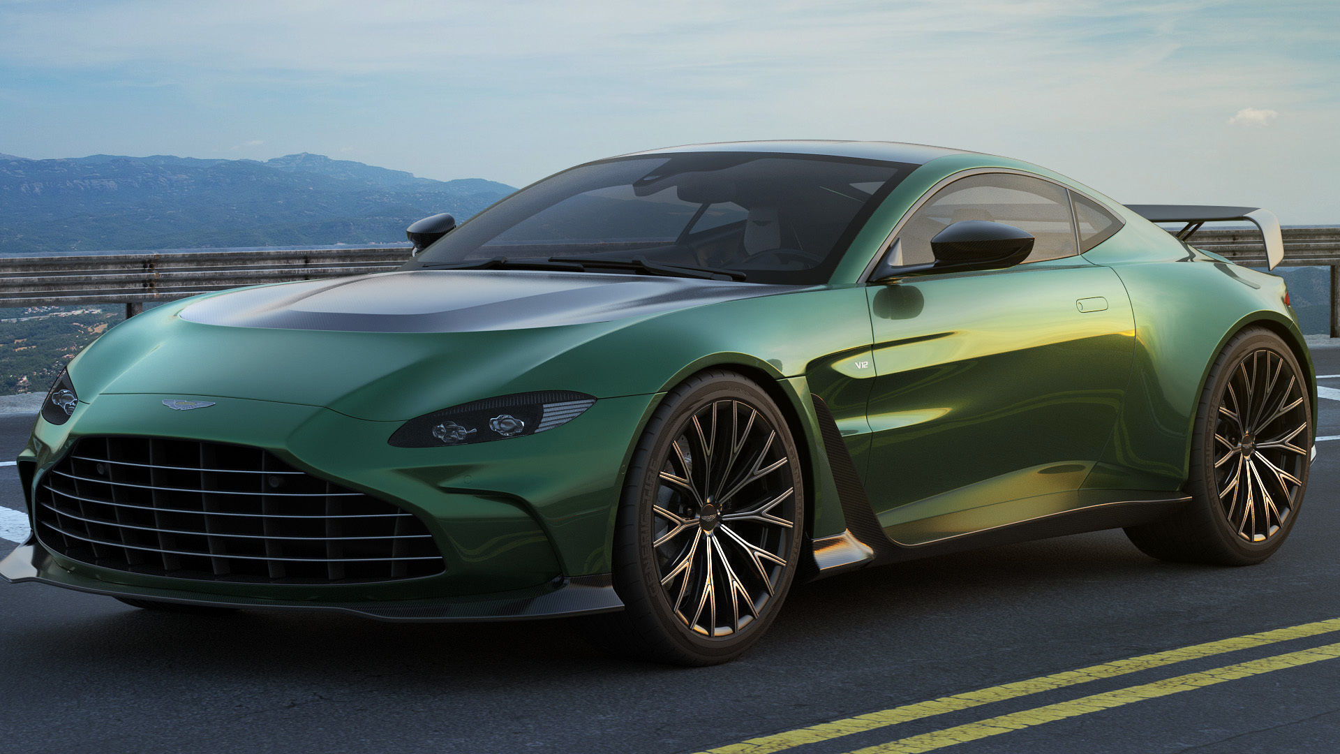 Aston Martin V12 Vantage 2023 3D model_19